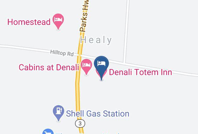 Denali Borough - Denali Totem Inn Maps