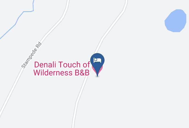 Denali Borough - Denali Touch Of Wilderness B&b Maps