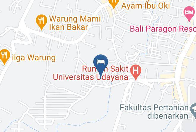 Badung Regency - Parkside Denbukit Residence & Suite Jimbaran Maps