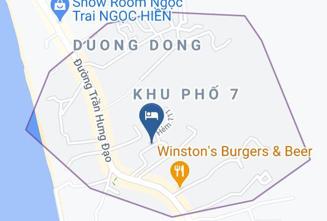 Phu Quc - Dendi Bugalow Maps