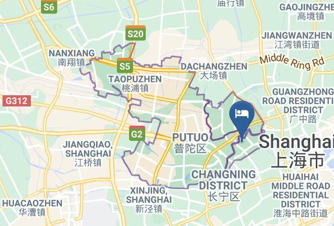 Putuo District - Deng Ba Hotel Shanghai Changshou Branch Maps