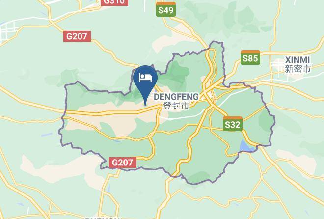 Zhengzhou - Dengfeng Tianfu Nongzhuang Hotel Maps