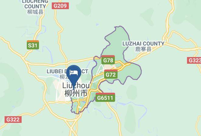Dengyue Fashion Hotel Liuzhou Map