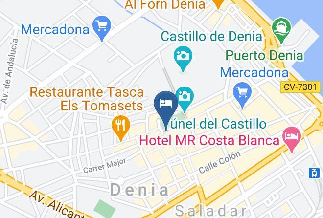 Alicante - Denia Loft Maps