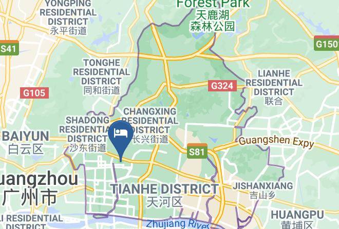 Guangzhou - Denise Hotel Maps