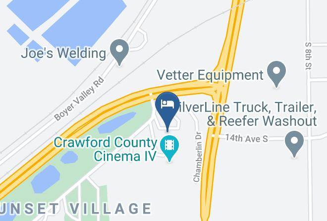 Crawford - Denison Inn & Suites Maps