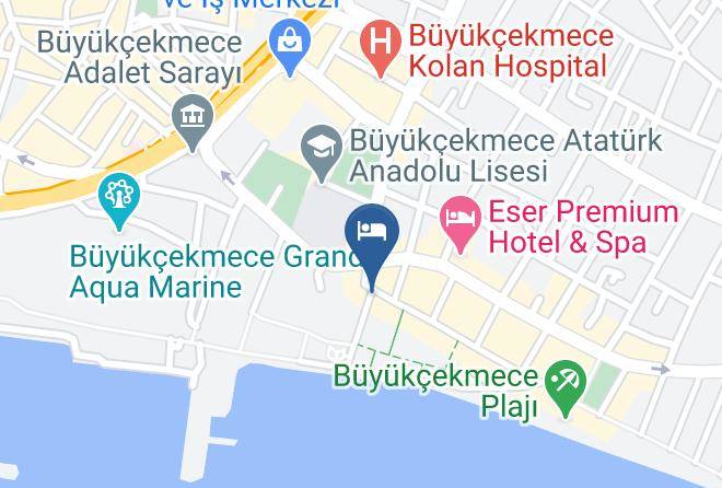 Buyukcekmece - Aladeniz Hotel Maps