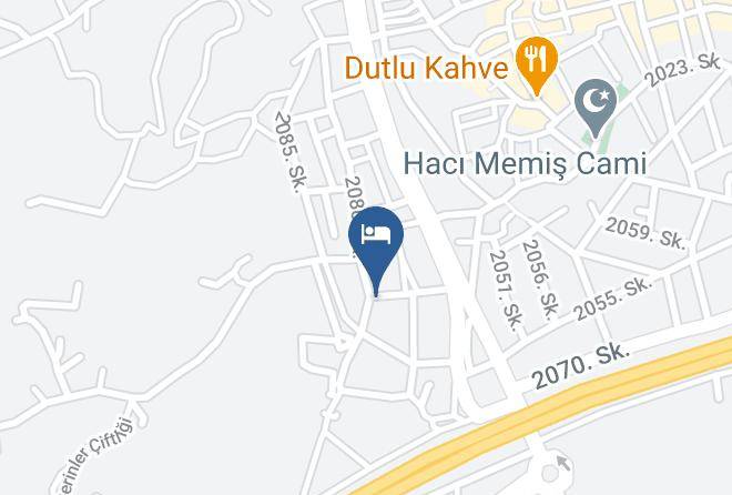 Cesme - Denizkabugu Otel Maps