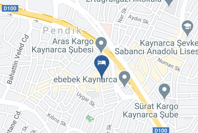 Pendik - Otel Deniz Maps