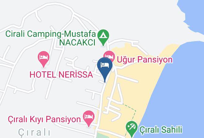 Antalya - Deniz Pansiyon Maps