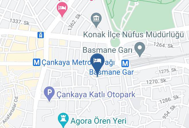 Konak - Denizli Ege Oteli Maps