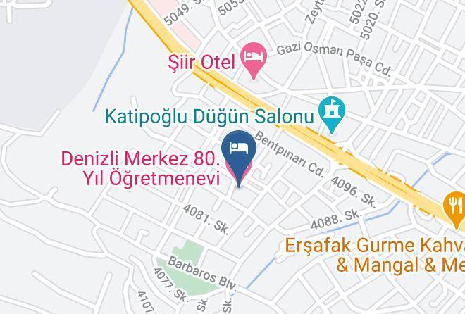 Zeytinkoy - Denizli Merkez 80 Yil Ogretmenevi Maps