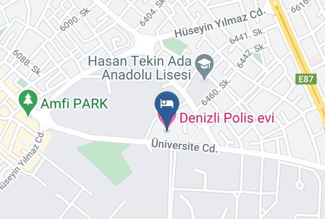 Pamukkale - Denizli Polis Evi Maps