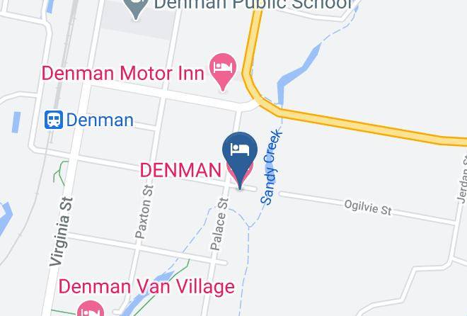 Muswellbrook - Denman Hotel Maps