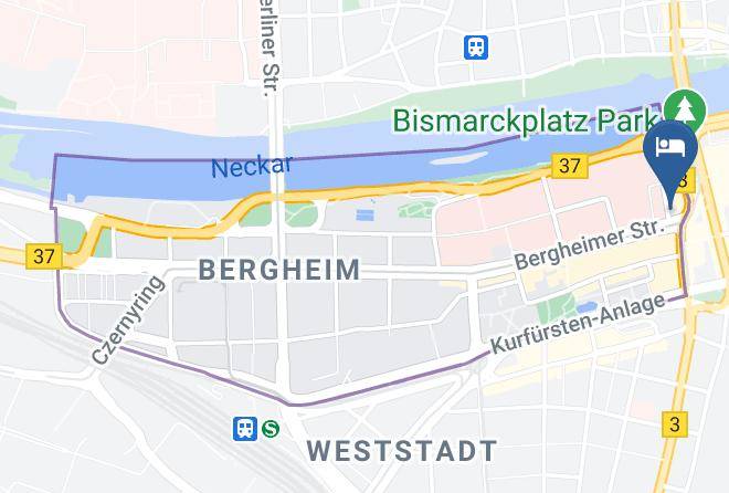 Heidelberg - Denner Hotel Maps