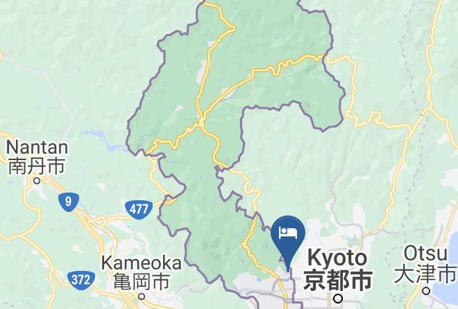 Kyoto City Ukyo Ward - Denshin An Maps