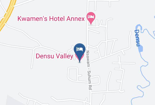 Akuapim South - Densu Valley Hotel Maps