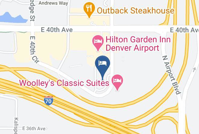 Adams - Denver Airport Marriott At Gateway Park Maps