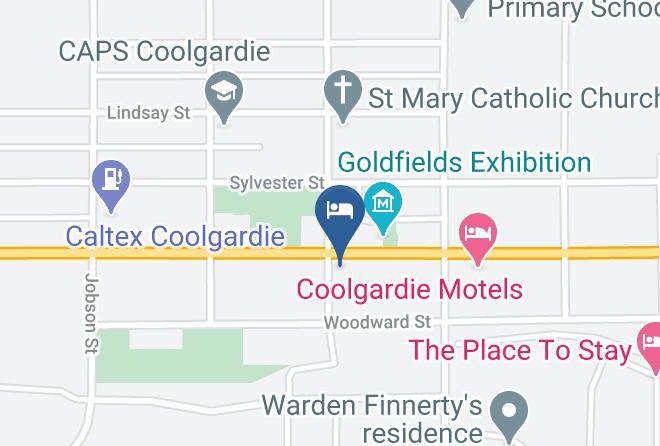 Coolgardie - Denver City Hotel Coolgardie Maps
