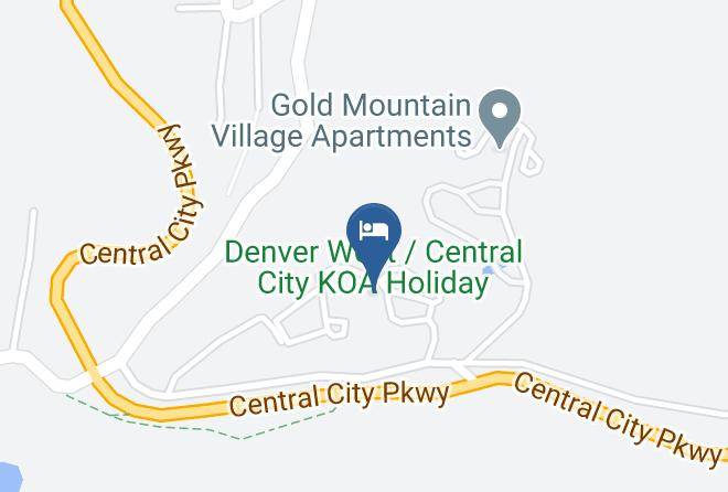 Gilpin - Denver West Central City Koa Holiday Maps