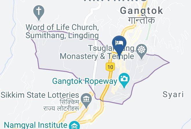Gangtok - Denzong Inn Maps
