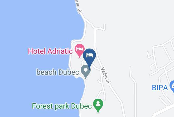 Omisalj - Depadansa Marina & Primorka Maps