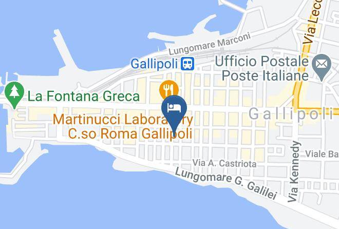 Lecce - Hotel Palazzo Piro Maps