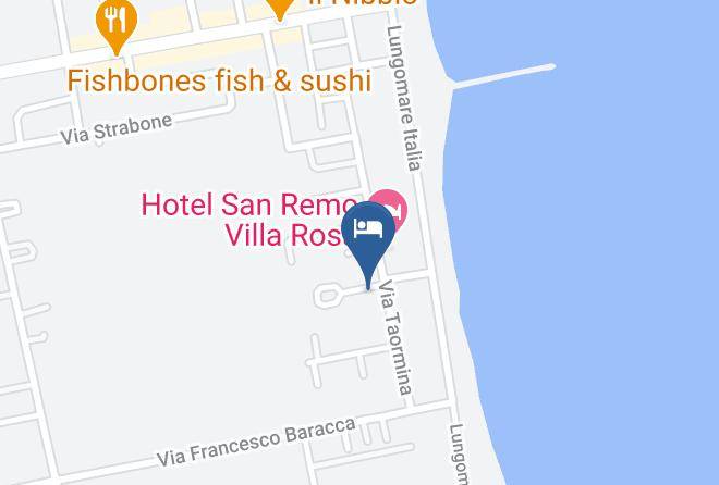 Teramo - Dependance Hotel San Remo Maps