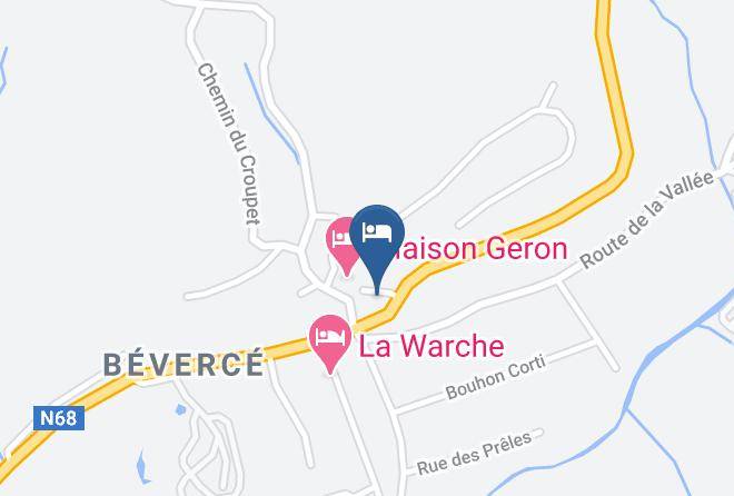 Liege - Dependance Maison Geron Maps