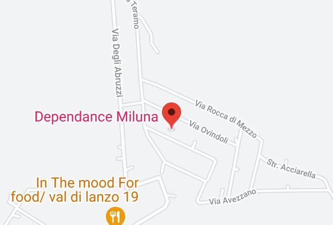 Rome - Dependance Miluna Maps