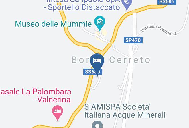 Perugia - Dependance Piantamori Maps