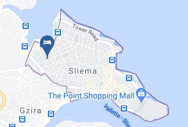 Sliema - Depiro Point Maps
