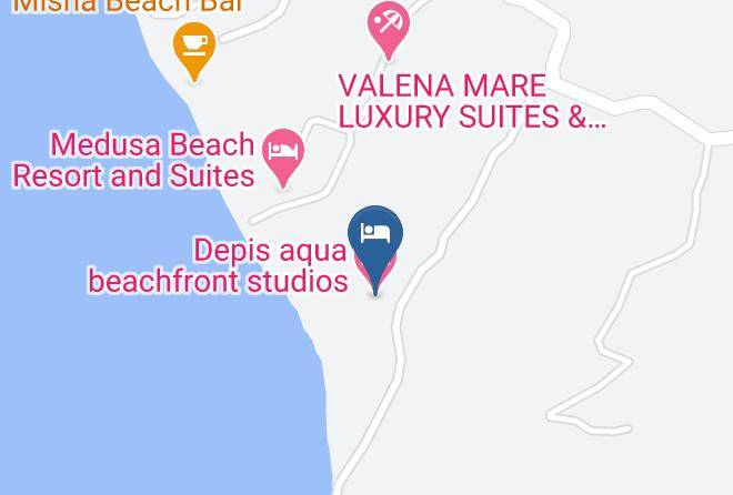 Naxos - Depis Aqua Beachfront Studios Maps