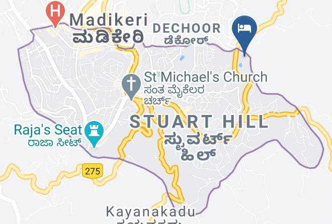 Madikeri - Depot Estate Homestay Maps