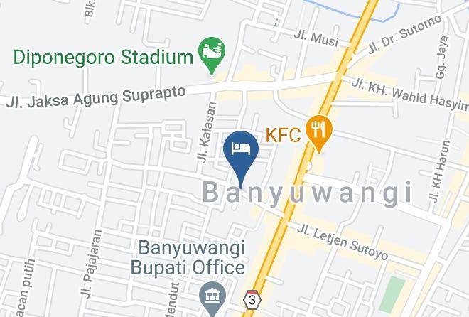 Banyuwangi - Depot Tanggung Maps