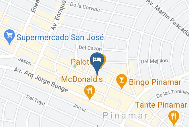 Pinamar - Depto Barracuda Maps