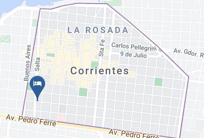 Corrientes - Depto Centrico Maps