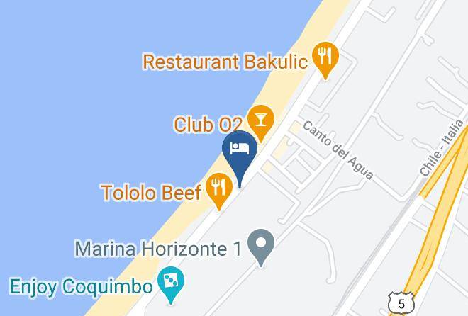 Elqui Province - Depto Club Oceano Torre Mar Maps