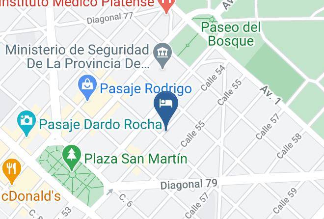 Deptos Temporarios Lp 54 442 Map