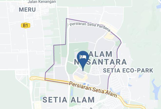 Petaling - Deqasa Boarding Space At Setia City Maps