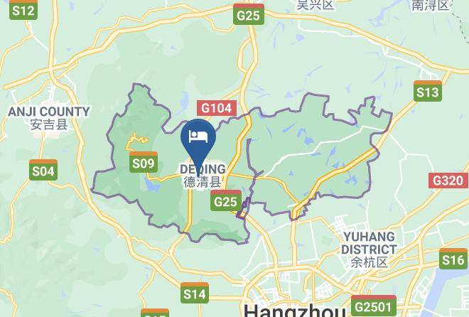 Huzhou - Deqing Milan Fashion Hotel Maps