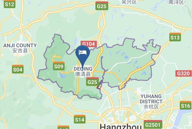 Huzhou - Deqing New Longmen Hotel Maps