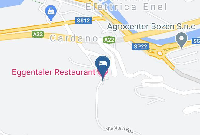 Bolzano - Eggentaler Restaurant Hotel Maps