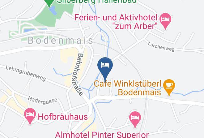Regen - Der Fenzlhof Sebelin Maps