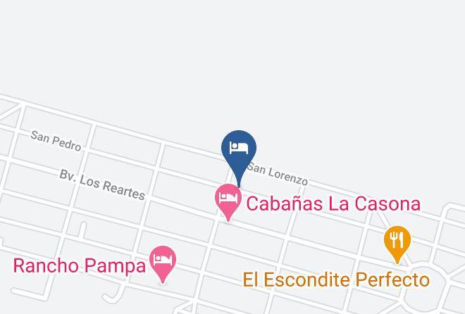 Calamuchita Department - Der Wald Cabanas Maps