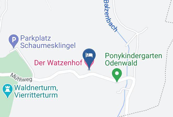 Rhein Neckar Kreis - Der Watzenhof Maps