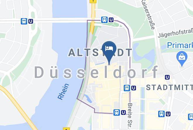 Dusseldorf - Living Hotel De Medici Maps