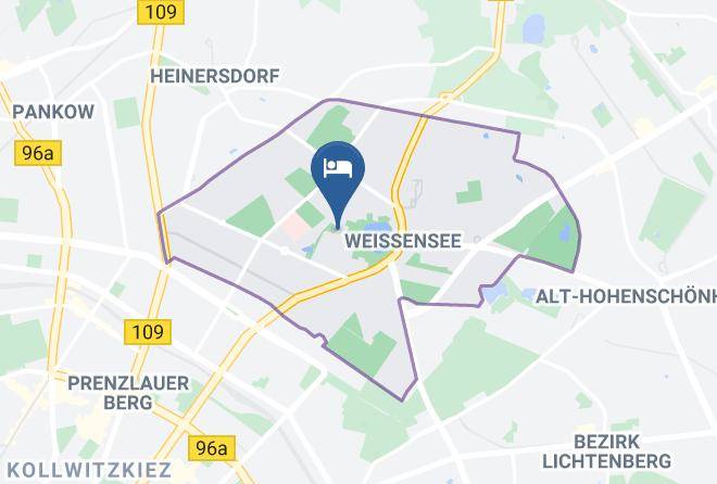 Stadt Berlin - Living Hotel Weisensee Maps