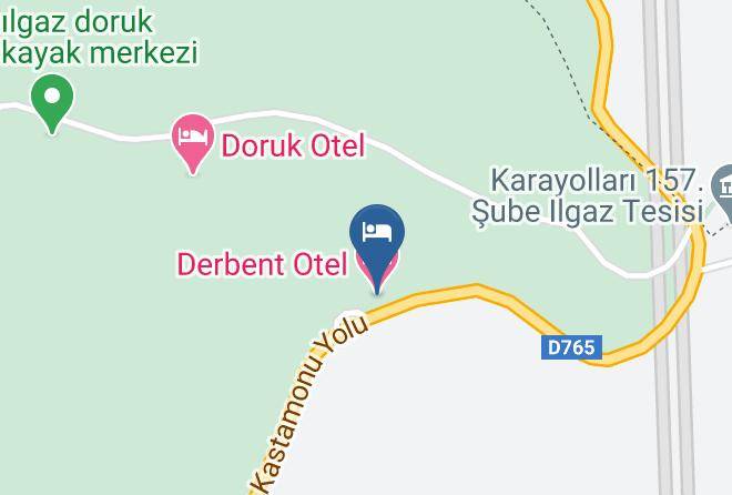 Kastamonu - Derbent Otel Maps