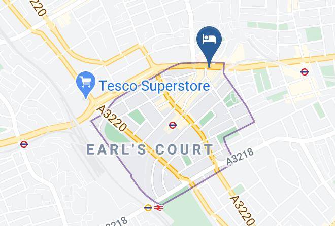 London - Derby Hotel Maps
